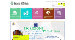 Desktop Screenshot of comune.medolla.mo.it